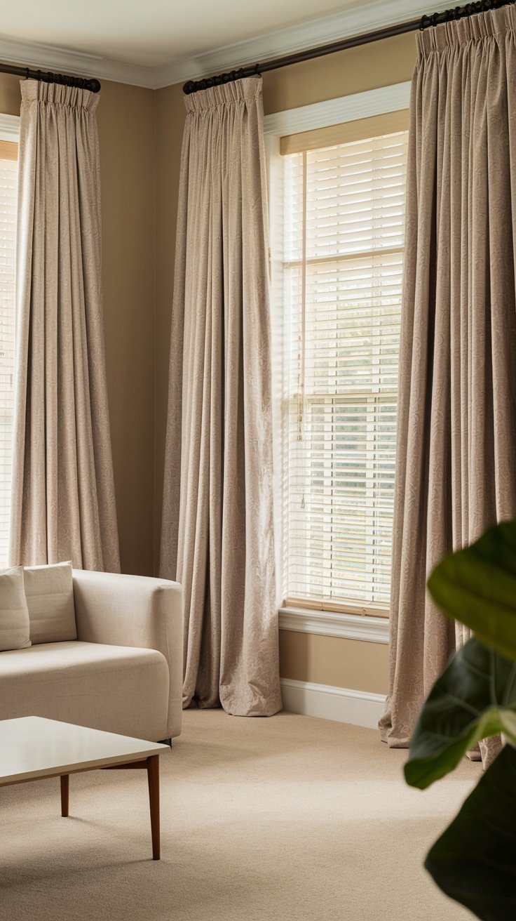 32 Modern Curtain Ideas for Your Living Room