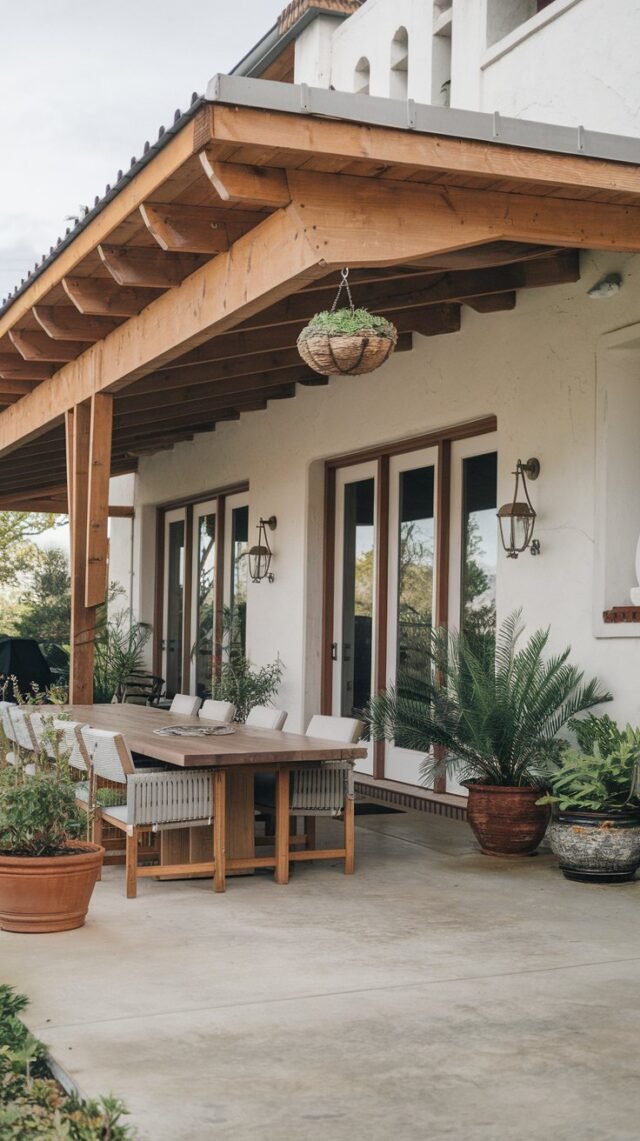20 Covered Patio Ideas Attached to House