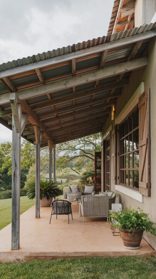 20 Covered Patio Ideas Attached to House