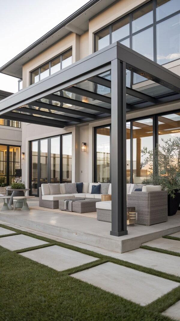 20 Covered Patio Ideas Attached to House