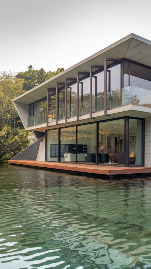 Floating Deck Over Water