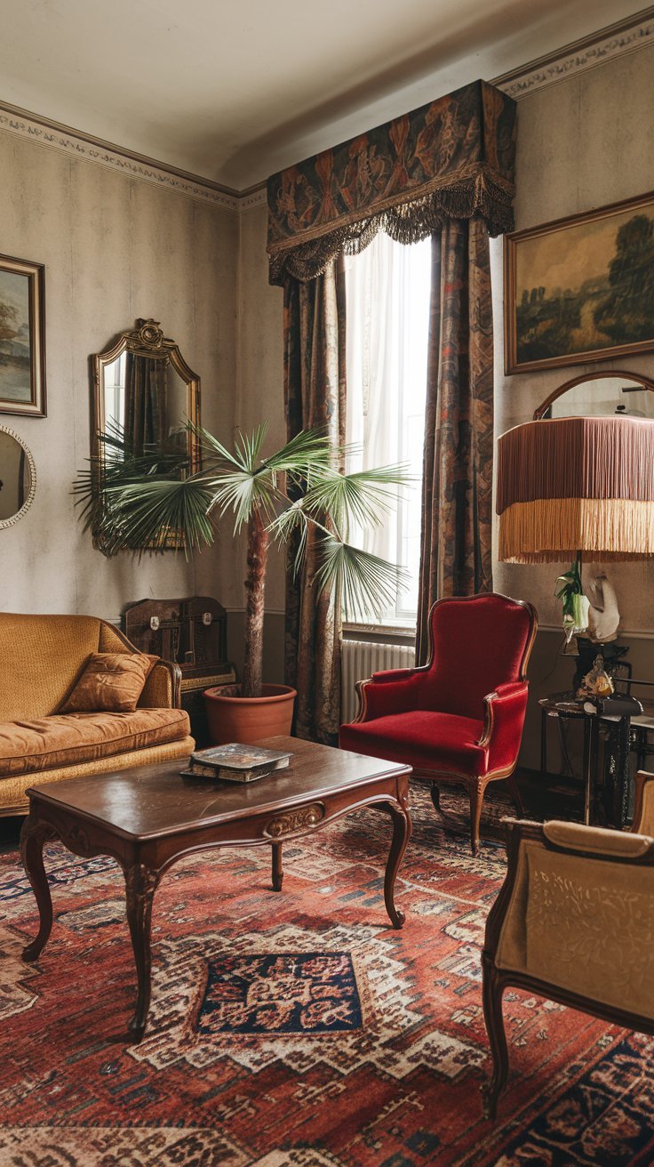 20 Chic Modern Vintage Living Room Design Ideas