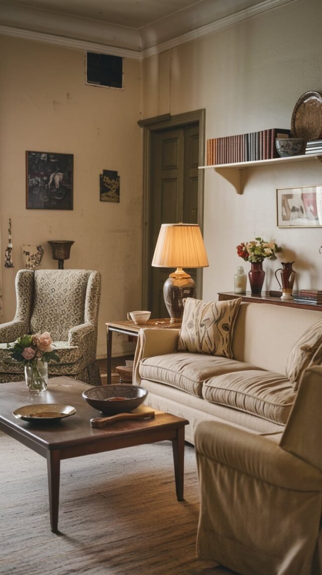 20 Chic Modern Vintage Living Room Design Ideas