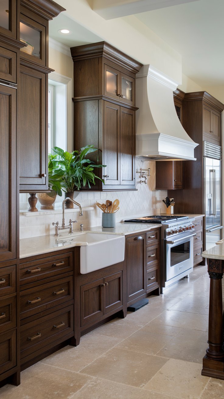 27 Cozy Dark Kitchen Cabinet Ideas