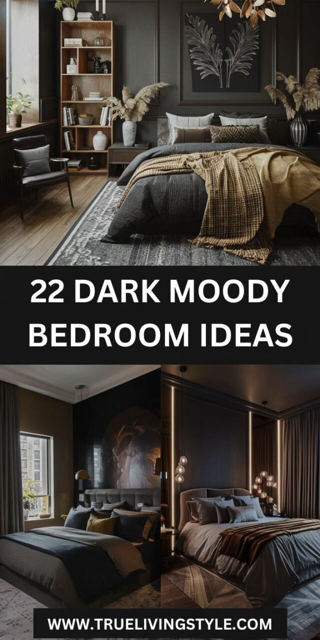22 Dark Moody Bedroom Ideas for a Cozy Retreat