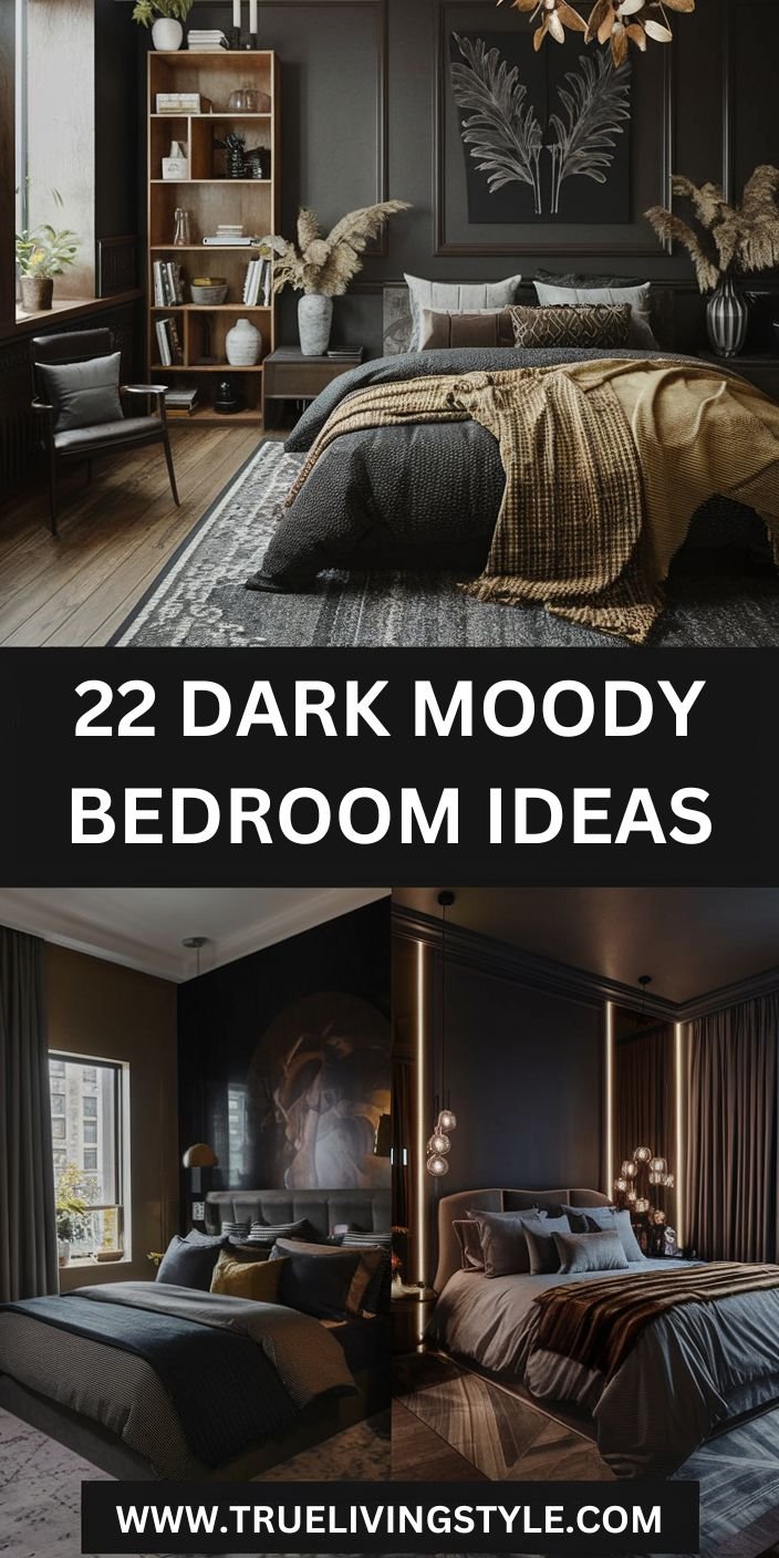 22 Dark Moody Bedroom Ideas for a Cozy Retreat
