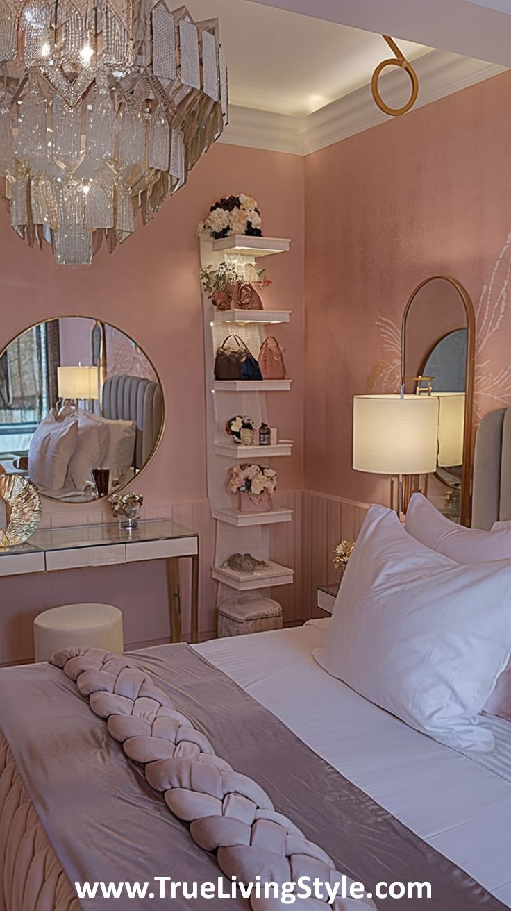 29 Soft & Romantic Feminine Bedroom Decor Ideas