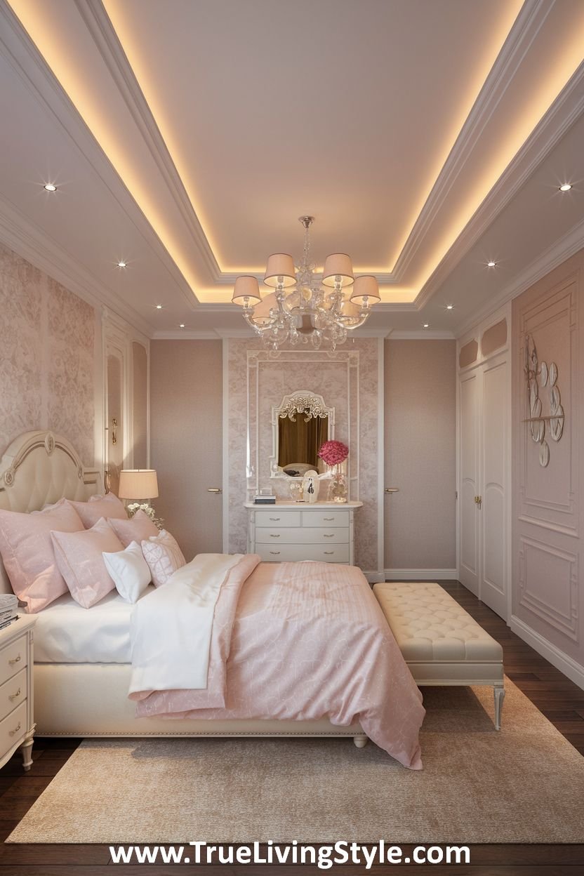 29 Soft & Romantic Feminine Bedroom Decor Ideas