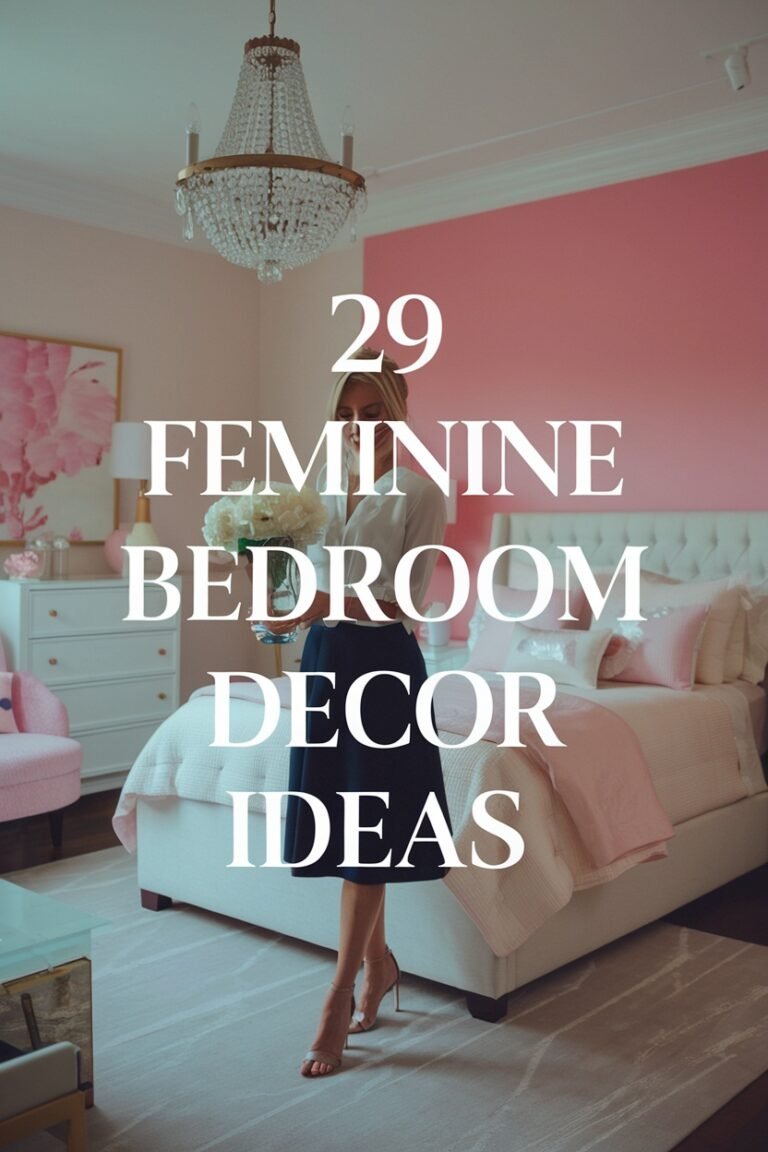 Fresh Look at 29 Soft Romantic Feminine Bedroom Decor Ideas