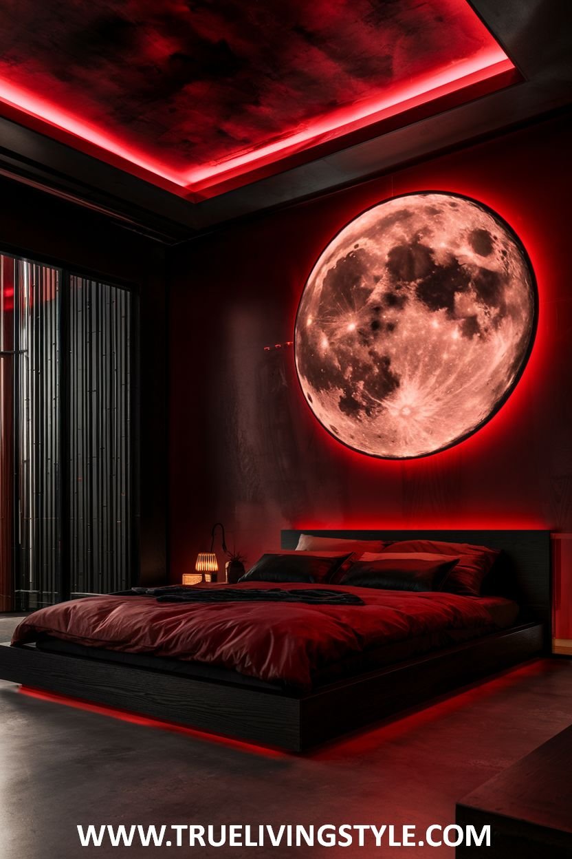 23 Luxury Dark Red Bedroom Ideas for a Cozy Retreat