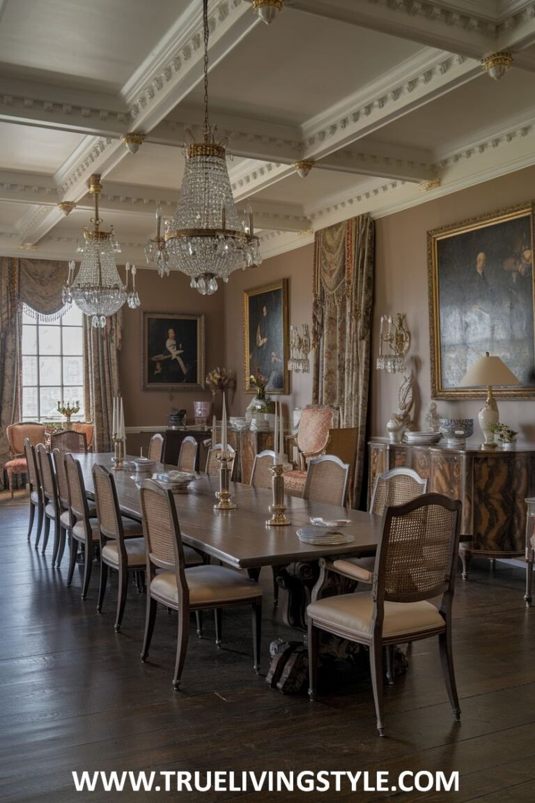 30 Luxury Victorian Dining Room Ideas