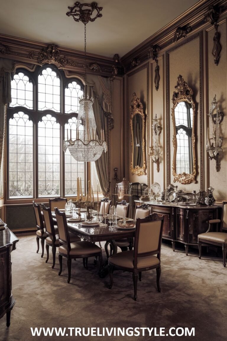 30 Luxury Victorian Dining Room Ideas