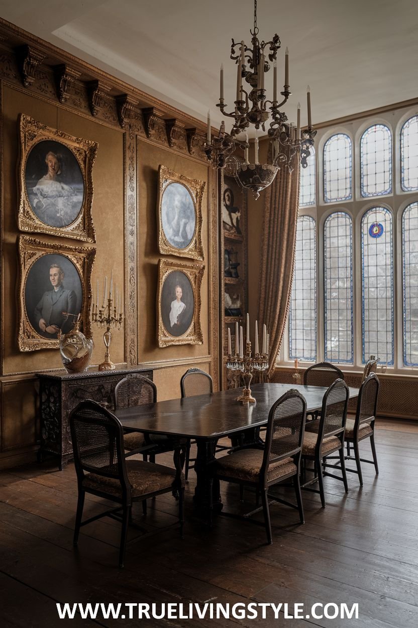 30 Luxury Victorian Dining Room Ideas