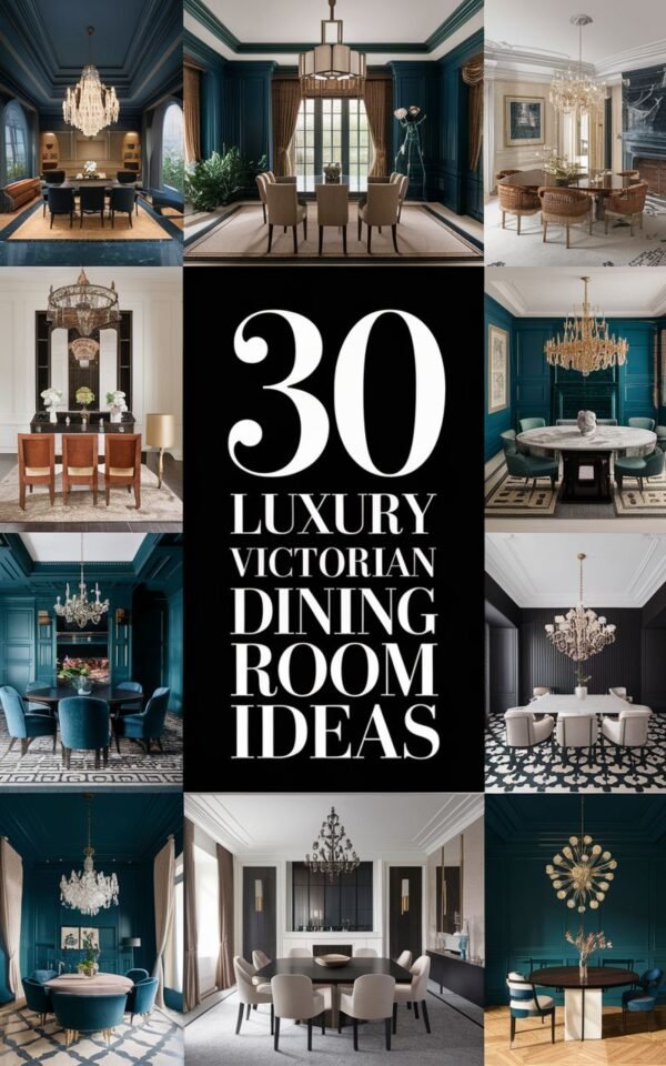 30 Luxury Victorian Dining Room Ideas