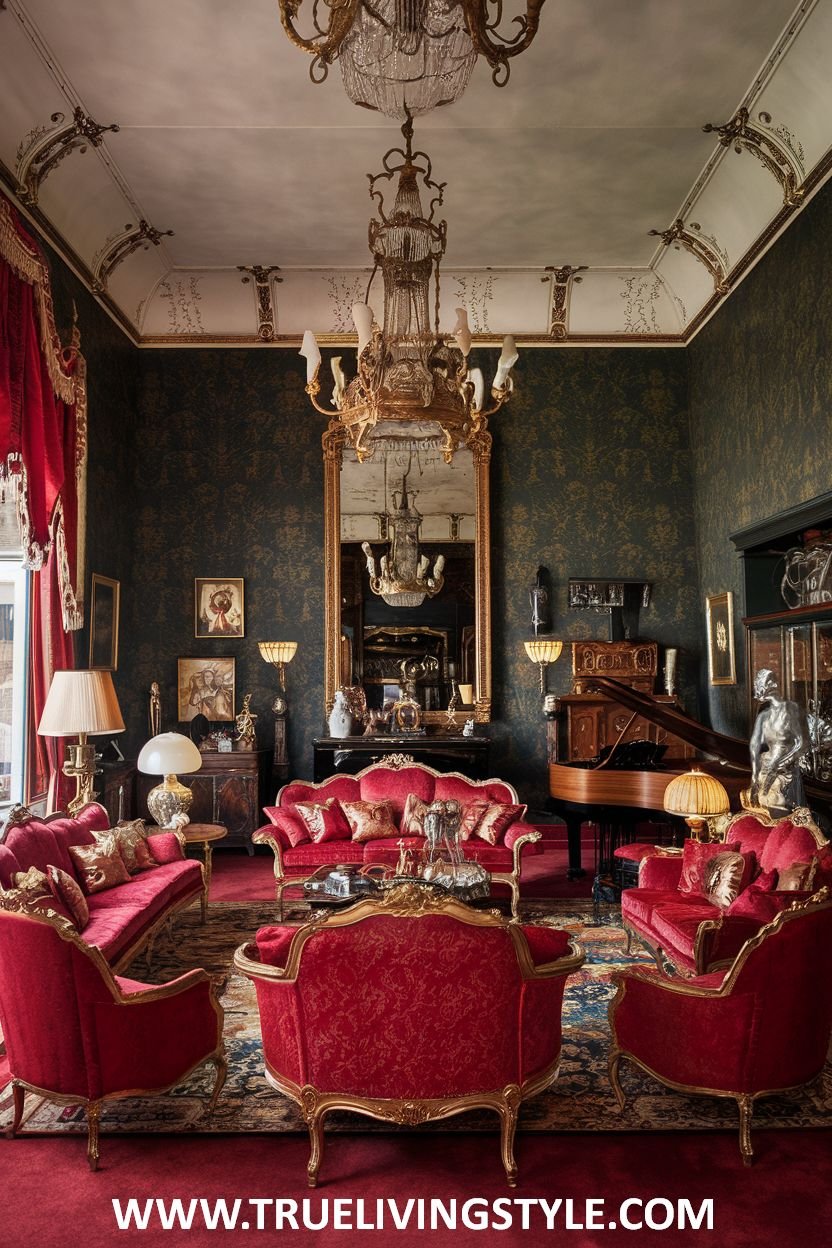 30 Luxury Victorian Living Room Ideas