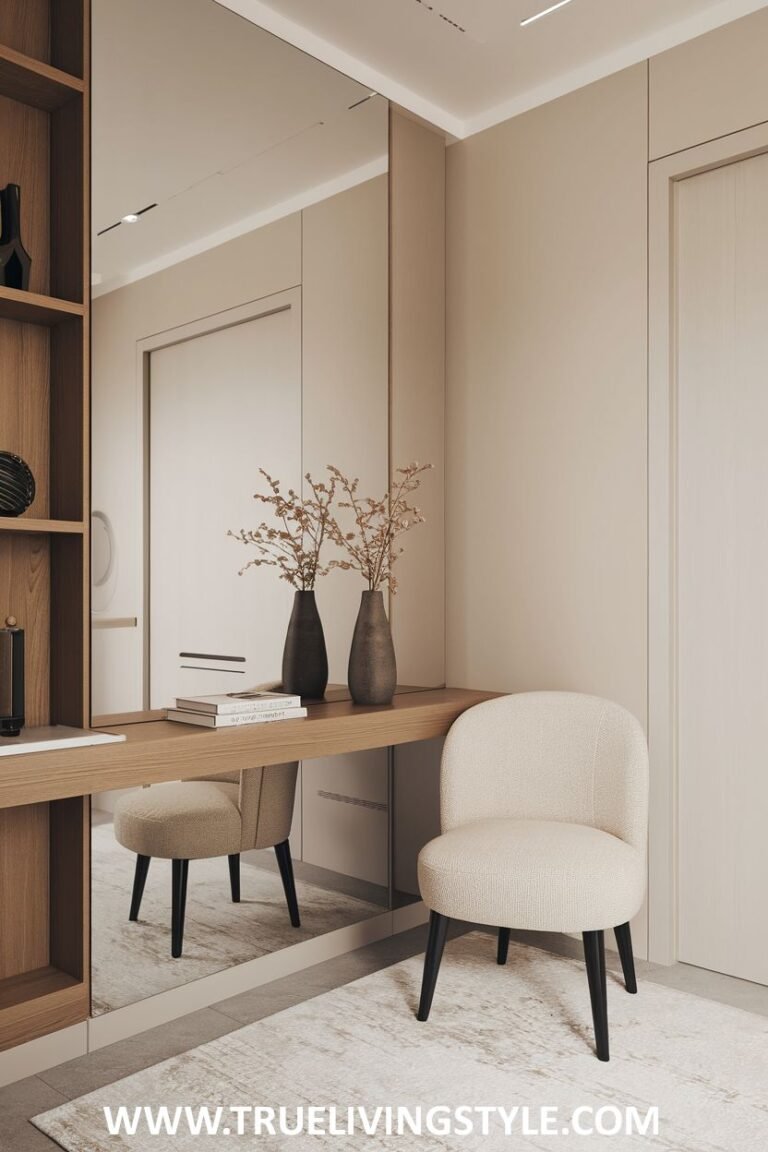 Image showcasing 29 Minimalist Entryway Decor Ideas for a Clean & Elegant Look
