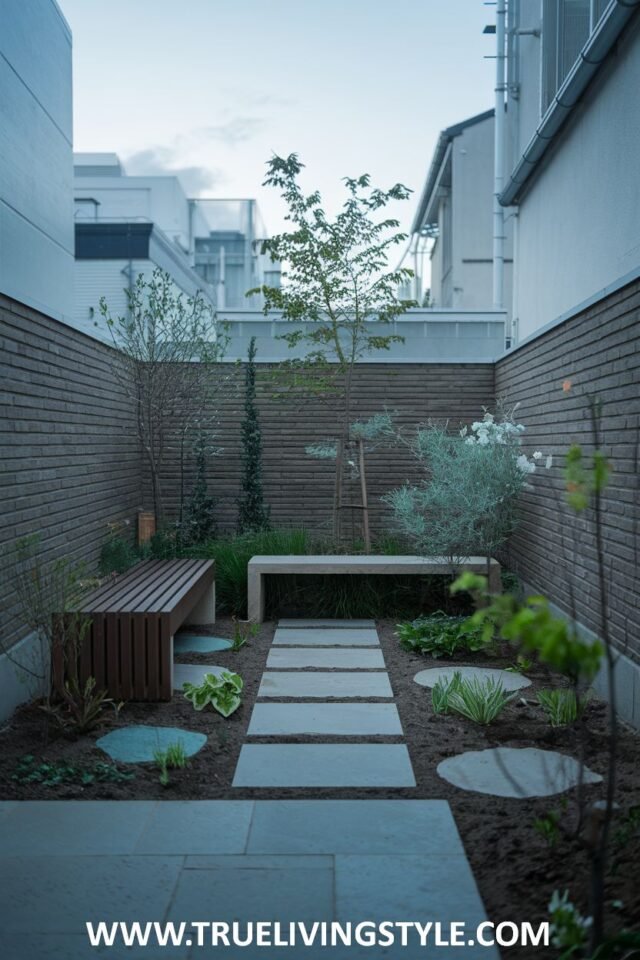 View of 12 Minimalist Garden Design Ideas For Small Space