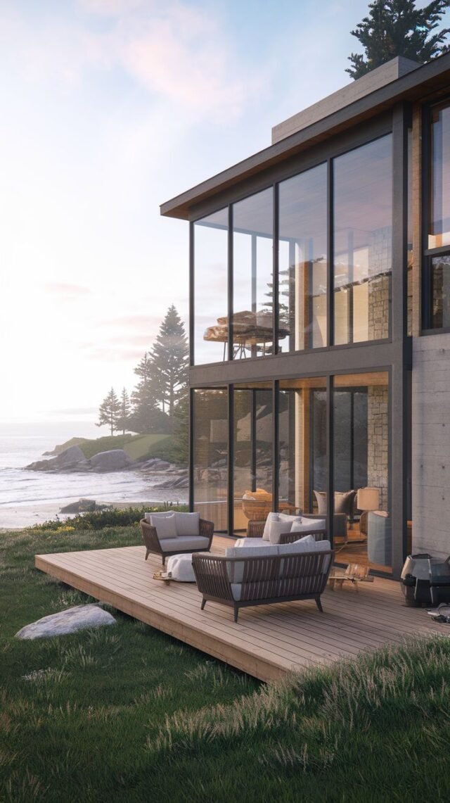 25 Modern Coastal Cottage House Exterior Ideas