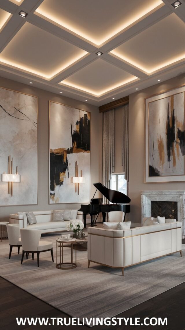 27 Modern Luxury Mansion Living Room Ideas You Can’t Miss