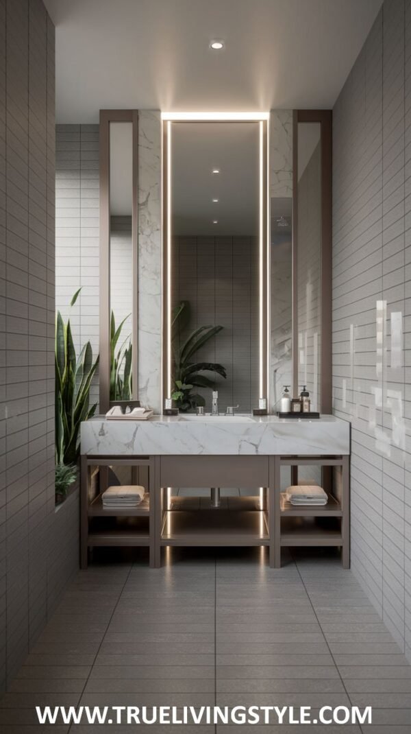 31 Modern Luxury Powder Room Ideas for a Chic Look