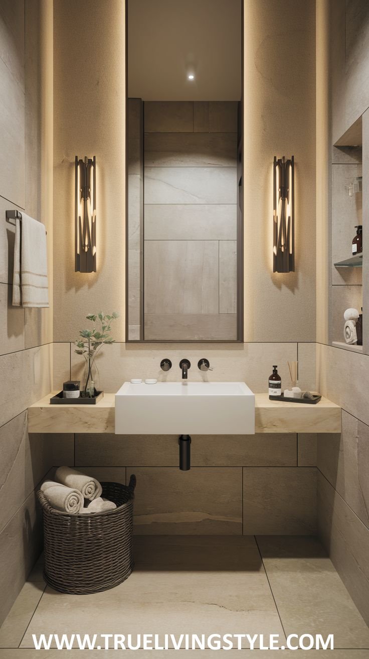 31 Modern Luxury Powder Room Ideas for a Chic Look