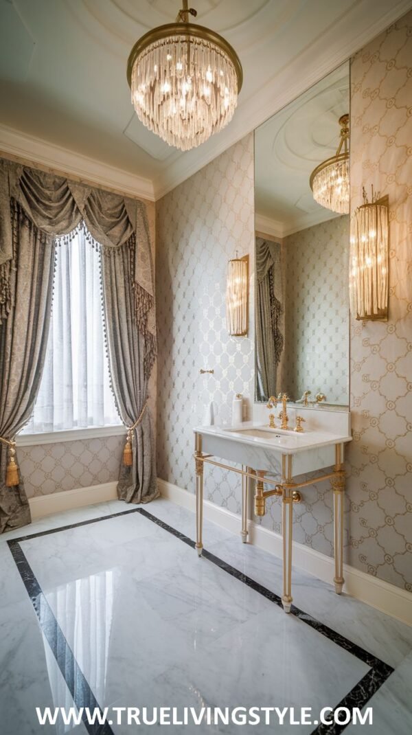 31 Modern Luxury Powder Room Ideas for a Chic Look