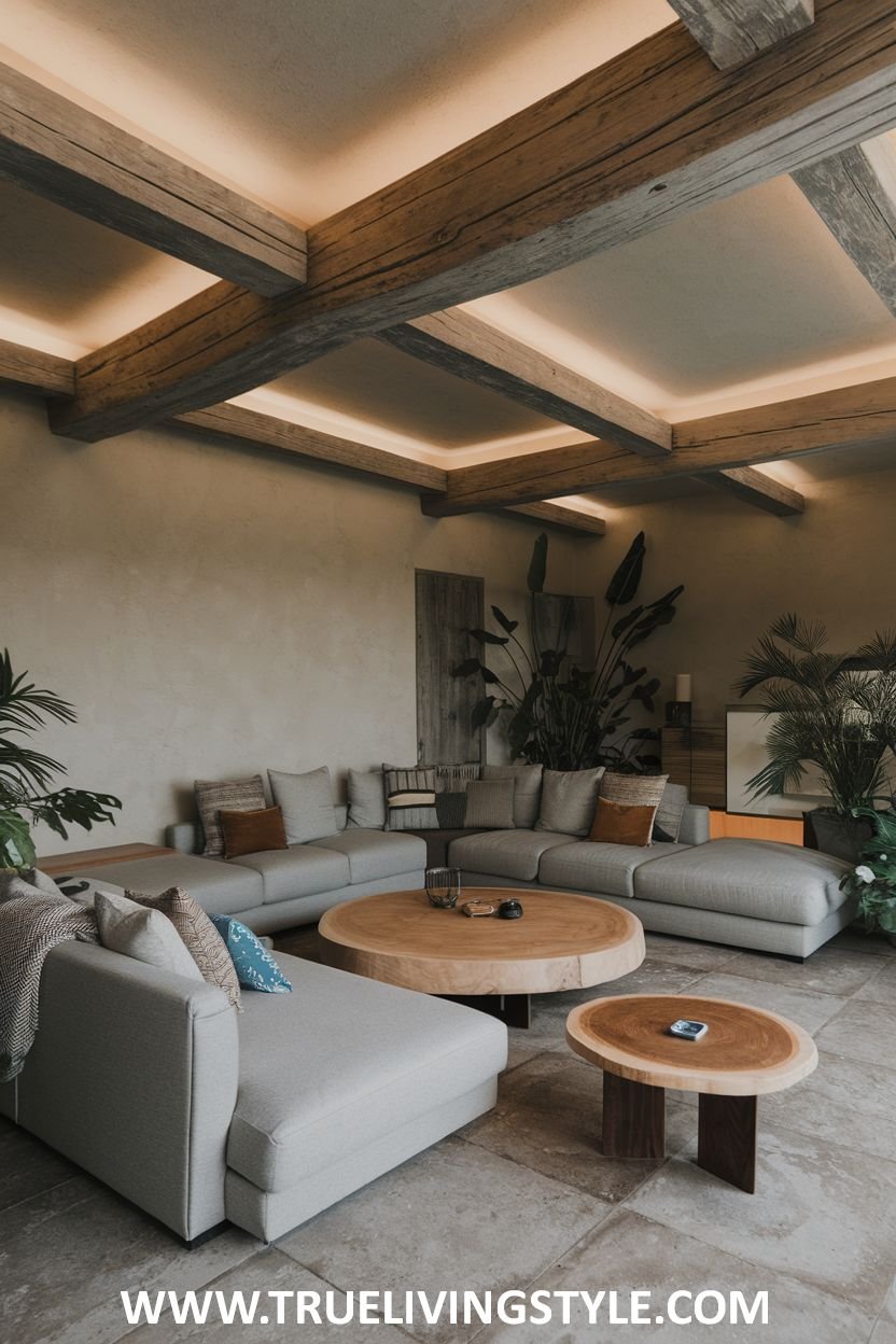 30 Rustic Modern Living Room Designs for a Charming Aesthetic