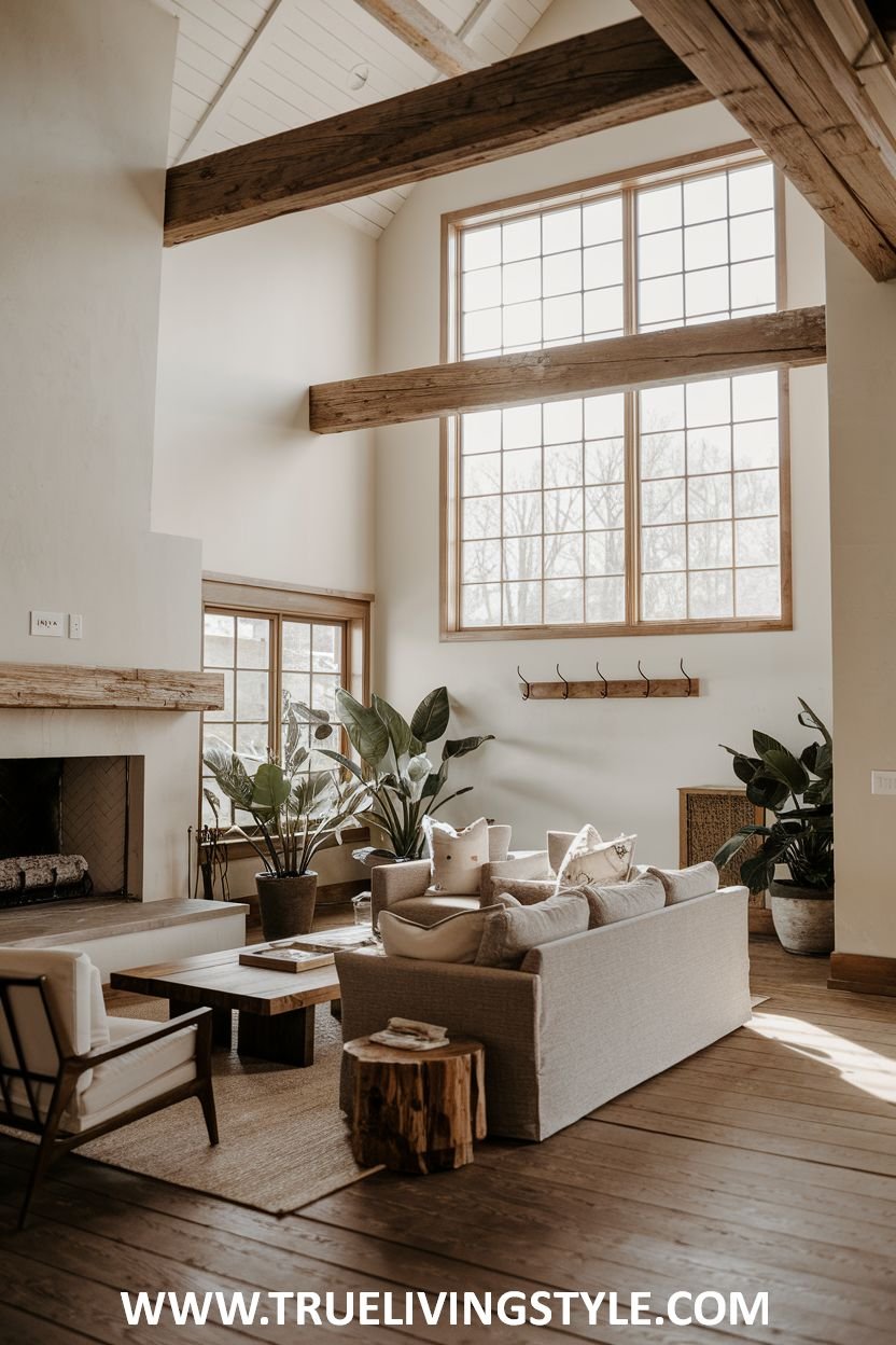 30 Rustic Modern Living Room Designs for a Charming Aesthetic