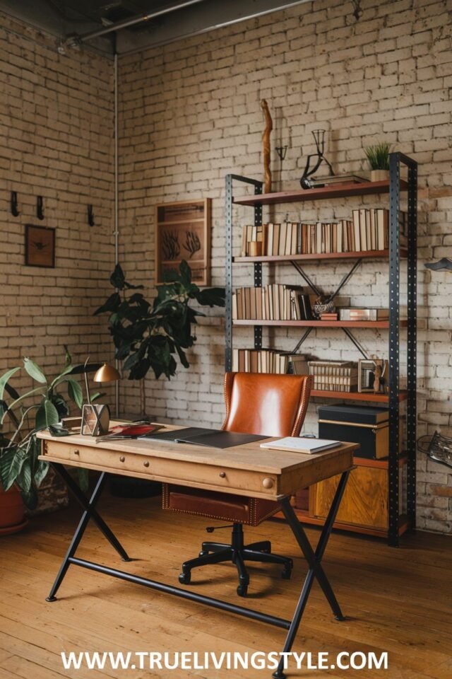 28 Rustic Office Ideas for Cozy Workspaces