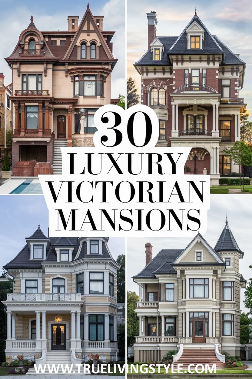 30 Ultra Luxury Victorian Mansion Designs