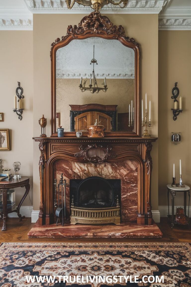30 Victorian Fireplace Ideas for a Timeless Look