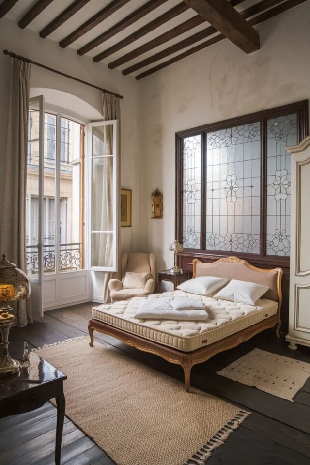 24 Comfortable French Bedroom Design Ideas for Ultimate Relaxation